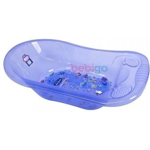 Sevibaby Вана с изход за оттичане с морски животинки Цвят Син