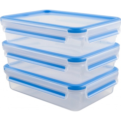 EMSA 515645 kontajner na skladovanie potravín Obdĺžnikový Box 1,2 L Priehľadná 3 kusov (515645)