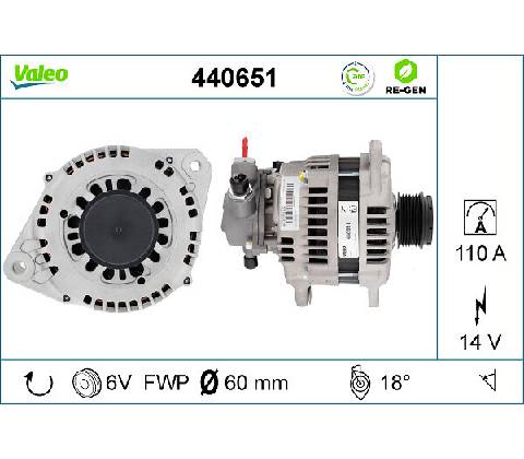 Alternátor VALEO 440651