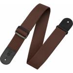 Levy's Single Tone Solid Colored Poly Brown Колан за китара (M8POLY-BRN)