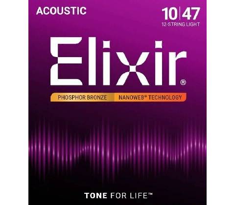 Elixir 16152 12-String Nanoweb