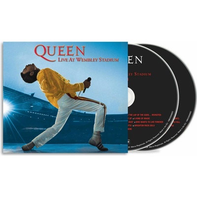 Queen - LIVE AT WEMBLEY STADIUM 2 CD