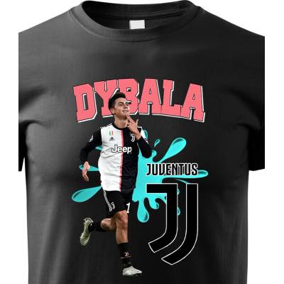 Dětské tričko Paulo Dybala ČernáCanvas Dětské tričko Bezvatriko.cz 2044