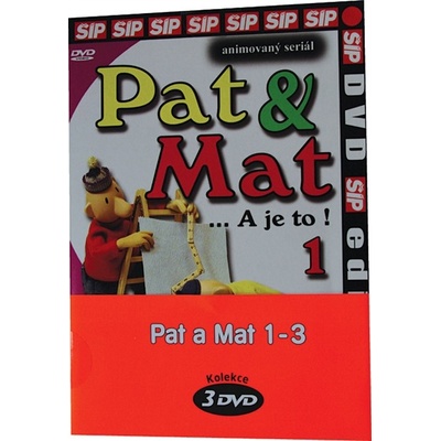 Pat a Mat 1, 2, 3, 3 pošetka DVD