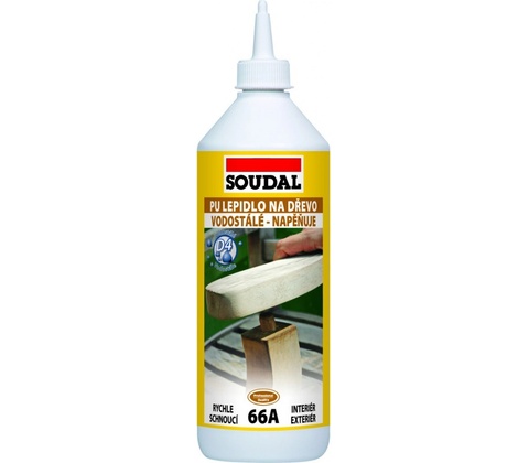 SOUDAL 66A Lepidlo na dřevo 750 g