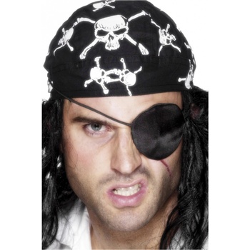 Pirátská záslepka s lebkou
