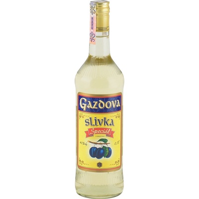 Gazdova Slivka Špeciál 40% 0,7 l (čistá fľaša)