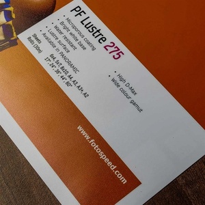 Fotospeed PF Lustre 275 g/m2 - Square 8x8", 50 Чаршафи (7D023)