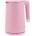 TOYA Electric kettle 1.5l pink, cool touch