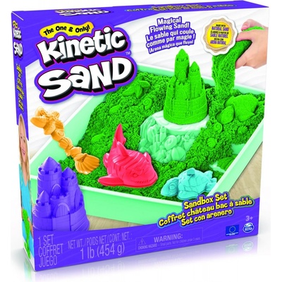 Spin Master Kinetic sand zelená 450 g – Zboží Mobilmania