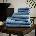 Catherine Lansfield Хавлиена кърпа Catherine Lansfield Quick Dry Cotton 8 Piece Towel Set - Blue
