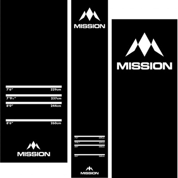 Mission Dart Mat Koberec k terči gumový Pro Level