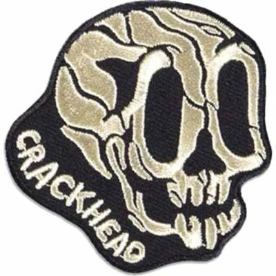The Dudes NÁŠIVKA Crackhead Patch - černá
