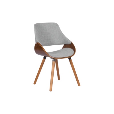 Carmen Трапезен стол Carmen 9973 - орех + сив