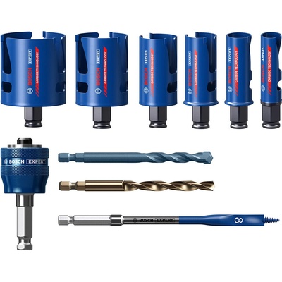 BOSCH Sada dieroviek EXPERT Construction Material, 20/25/32/38/51/64 mm, 10 ks 2608900490