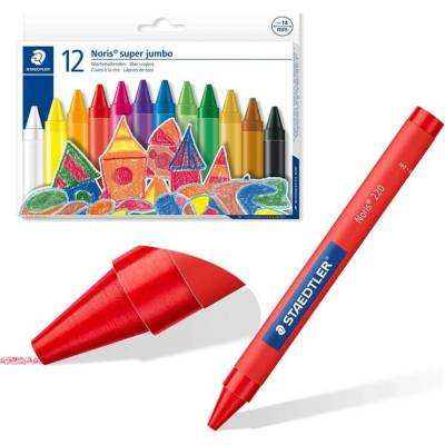 Staedtler Super Jumbo voskovky 12 barev