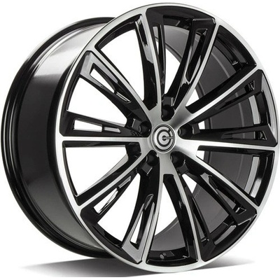 Carbonado Wall 9,5x21 5x112 ET31 black front polished