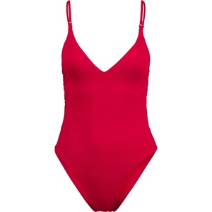 Seafolly Дамски бански костюм Seafolly Women's Collective V Neck One Piece Swimsuit - Cosmo Red - размер 40 (EU) (150-5730-0215)