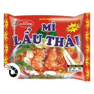 LAU THAI instant. nudlová polévka krevetová 80 g