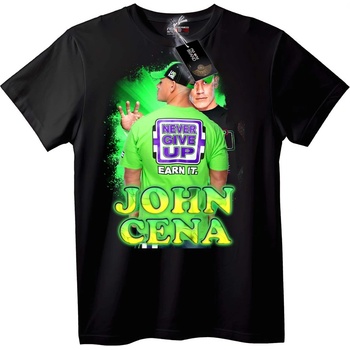NOONEBRAND Тениска John Cena Никога не се предавай - M, White