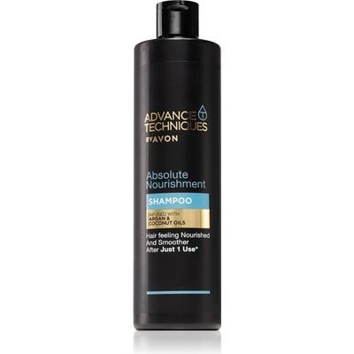 Avon Advance Techniques Absolute Nourishment šampon s marockým arganovým olejem 400 ml
