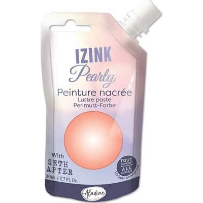Aladine Izink Pearly Цвят на ефекта Pale Peach 80 ml 1 бр (82053)