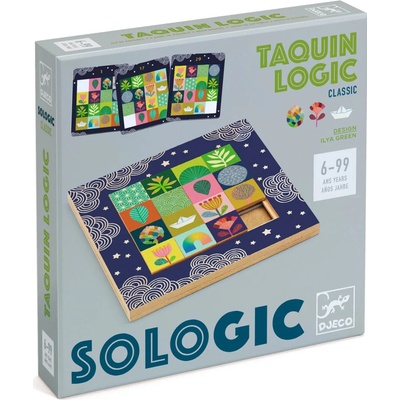 Djeco Hra SOLOGIC Hlavolam Taquin Logic