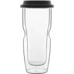 Luigi Bormioli DRINK & DESIGN - Large - Термо чаша със силиконов капак - двустенна - 460мл - 1бр - 12837 (0110500)
