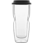 Luigi Bormioli DRINK & DESIGN - Large - Термо чаша със силиконов капак - двустенна - 460мл - 1бр - 12837 (0110500)