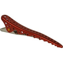 Y.S. PARK Professional Shark clip pineta Red Metal 2ks