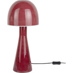 Leitmotiv Червена настолна лампа със стъклен абажур (височина 45 cm) Bombin - Leitmotiv (LM2239PI)