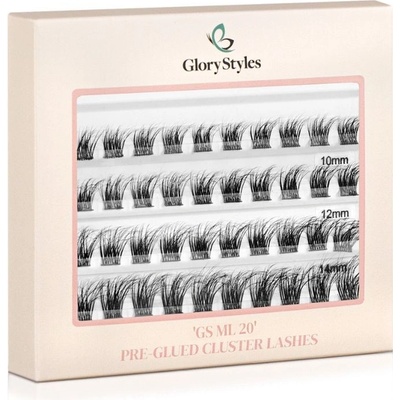 GloryStyles Samolepící segmentové řasy GS ML 20