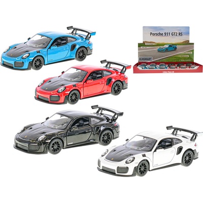 KINSMART Auto model Porsche 911 GT2 RS kov PB 13cm 4 barvy 1:36