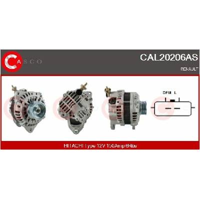ALTERNATOR 12V 150A CAL20206AS