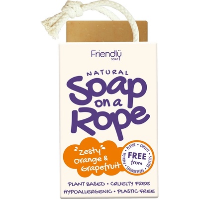Friendly Soap přírodní mýdlo pomeranč a grep 125 g