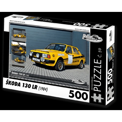 Retro-auta č. 59 Škoda 130 LR 1984 500 dielov