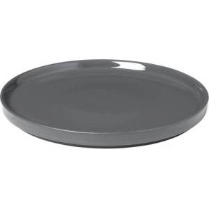 blomus 20 см сива десертна чиния blomus от серия pilar