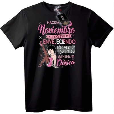 NOONEBRAND Тениска Ноемврийски класик - XS, Black