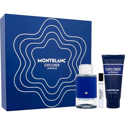 Mont Blanc Explorer Ultra Blue подаръчен комплект с парфюмна вода 100мл за мъже 100 мл