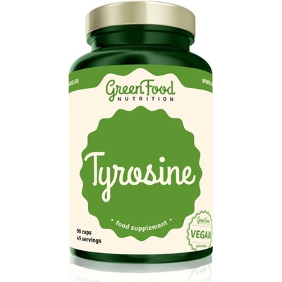 GreenFood Nutrition Tyrosine podpora správneho fungovania organizmu pre duševnú pohodu 90 g
