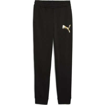 Dámske tepláky Puma ESS METALLIC Sweatpants FL / čierna
