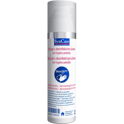 Syncare SkinSEPT čisticí gel s dezinfekčním účinkem pro hygienu pokožky 75 ml