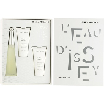 Issey Miyake L'Eau D'Issey EDT 50 ml + 50 ml tělové mléko + 50 ml sprchový krém dárková sada