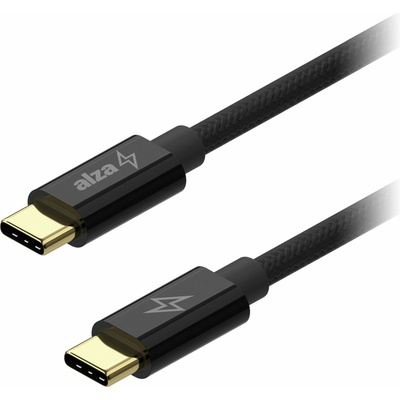 AlzaPower APW-CBTC2002CB CompactCore USB-C to USB-C 2.0, 100 W, 2m, černý