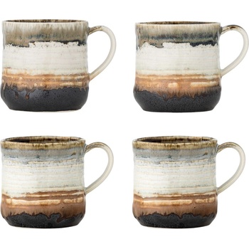 Bloomingville Глинени чаши в комплект от 4 бр. 380 ml Deana - Bloomingville (82072423)