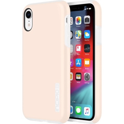 Incipio DualPro Case - удароустойчив хибриден кейс за iPhone XR (розов)