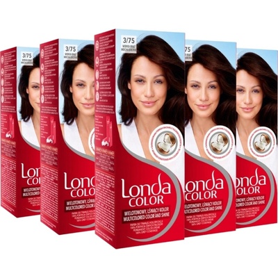 Londa Color barva na vlasy Mokka Hnědá 3/75 x5