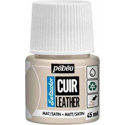 Pebeo Setacolor matt satin farba na kožu 45 ml ružovobéžová