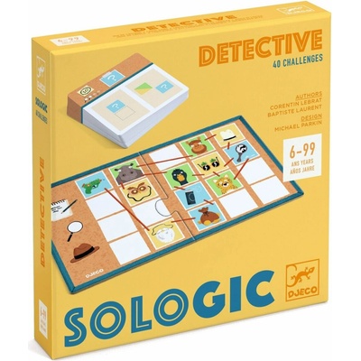Djeco Hra SOLOGIC Hlavolam Detektív