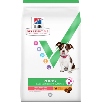 Hill's Vet Essentials Puppy Medium Breed Chicken 8 kg